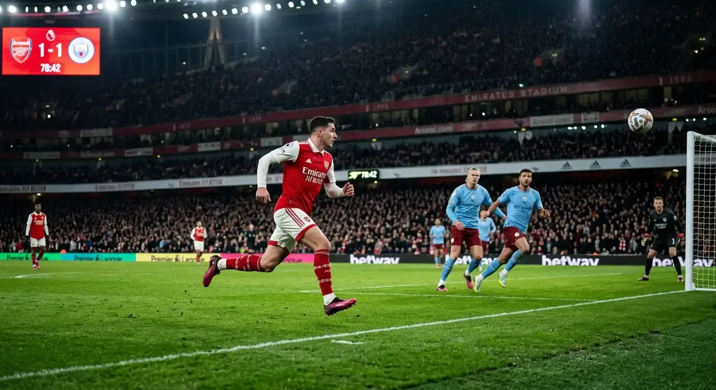 Attacking full-back arriving late in the box to score an overlooked goal