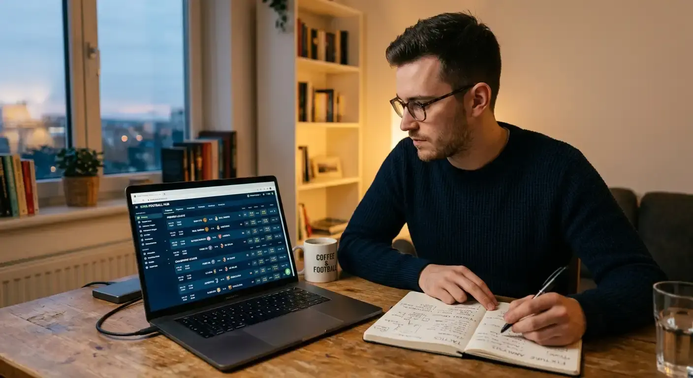 Diligent bettor searching for an edge across European football markets