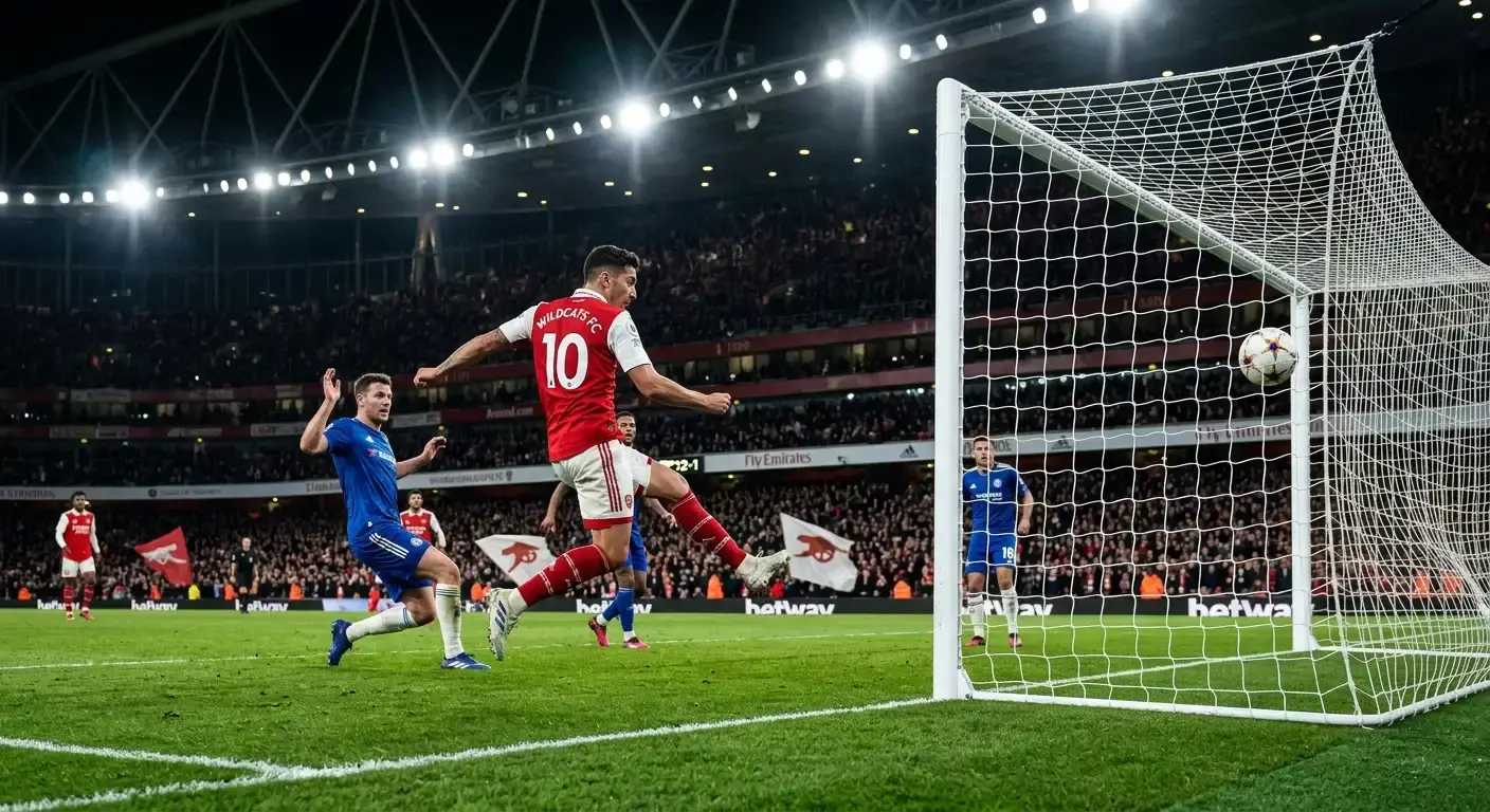 Striker scoring a spectacular finish that flatters underlying numbers