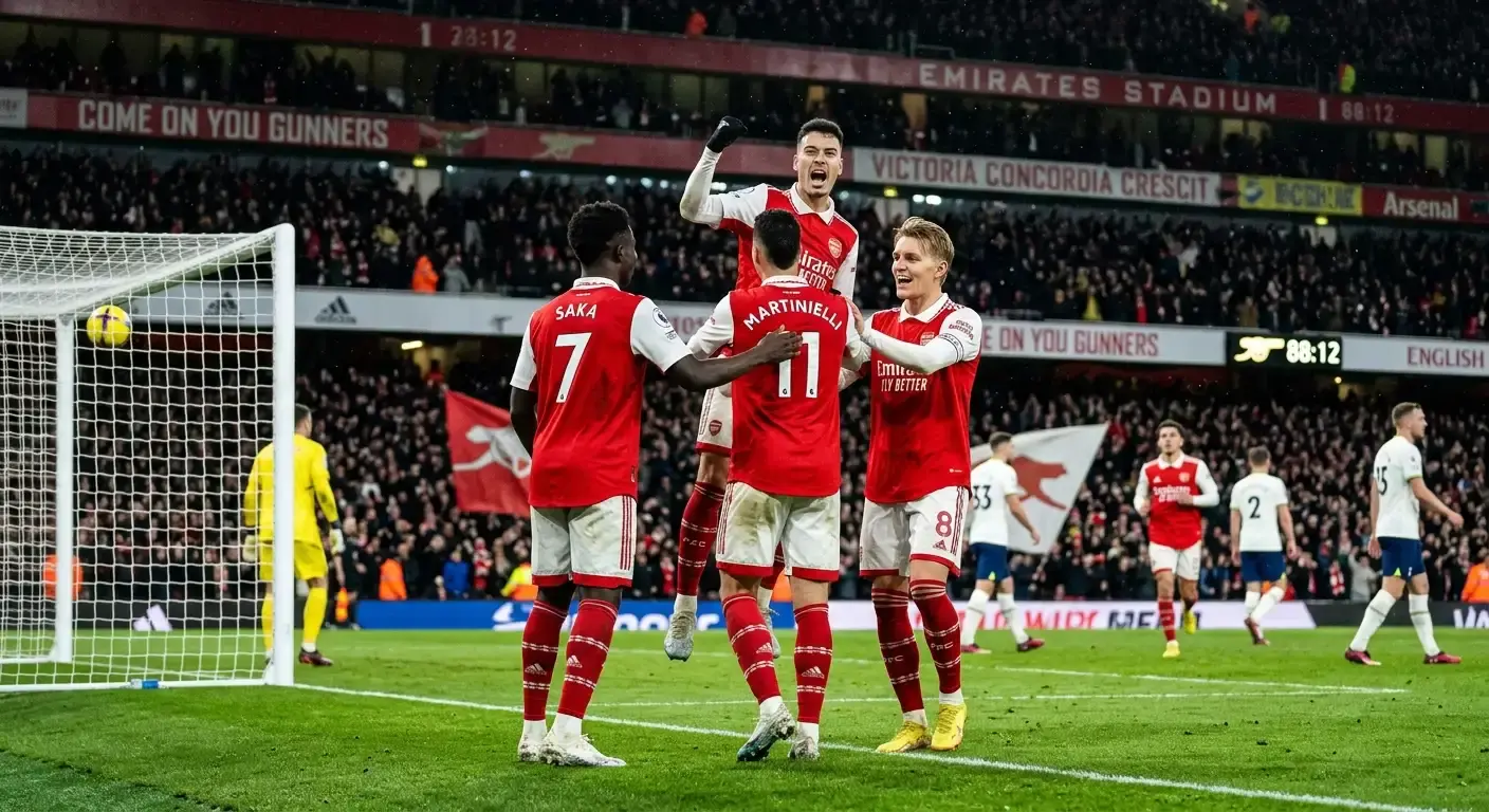 High-scoring seven-goal football match that punishes a spread sell